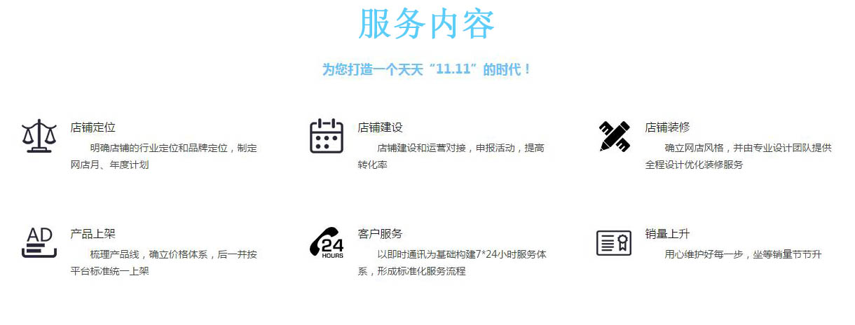 电商代运营服务内容